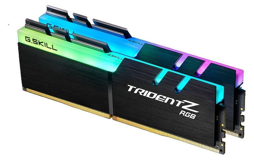 Память для настольных компьютеров G.Skill Trident Z DDR4 16 GB 3200MHz CL16 (F4-3200C16D-16GTZRX) 338317 фото