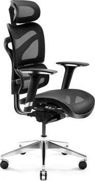 Комп'ютерне крісло для геймера Diablo Chairs V-Commander Black 329541 фото