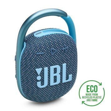 Портативные колонки JBL Clip 4 Eco Blue (JBLCLIP4ECOBLU) 464057 фото