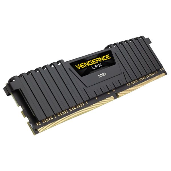 Пам'ять для настільних комп'ютерів Corsair 8 GB DDR4 3000 MHz Vengeance LPX Black (CMK8GX4M1D3000C16) 338244 фото