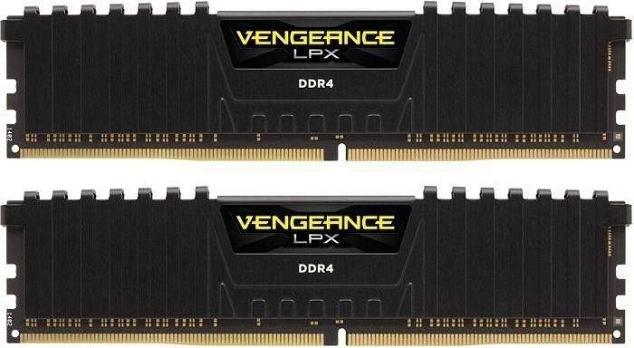 Память для настольных компьютеров Corsair 32 GB (2x16GB) DDR4 2666 MHz Vengeance LPX (CMK32GX4M2A2666C16) 337361 фото
