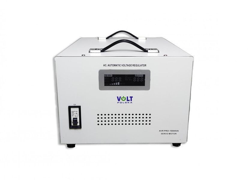 Стабилизатор напряжения Volt Polska AVR Pro 10000VA Servo (5AVRZP9100) 514912 фото
