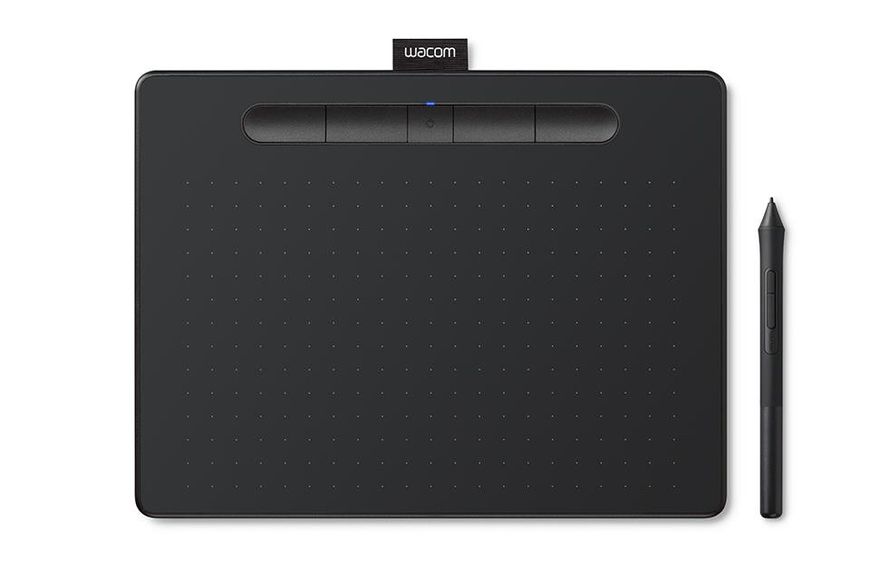 Графический планшет Wacom Intuos M Bluetooth Black (CTL-6100WLK-N) 208529 фото