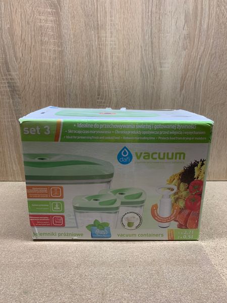 Набір посуду Dafi Vacuum Set 3 Зелений (УЦІНКА) 1127* фото