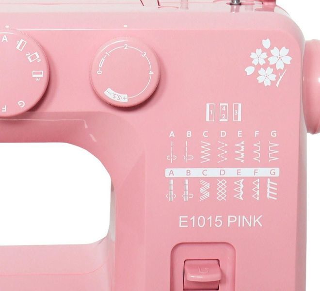 Швейна машинка електромеханічна Janome Juno E1015 Pink 612352 фото