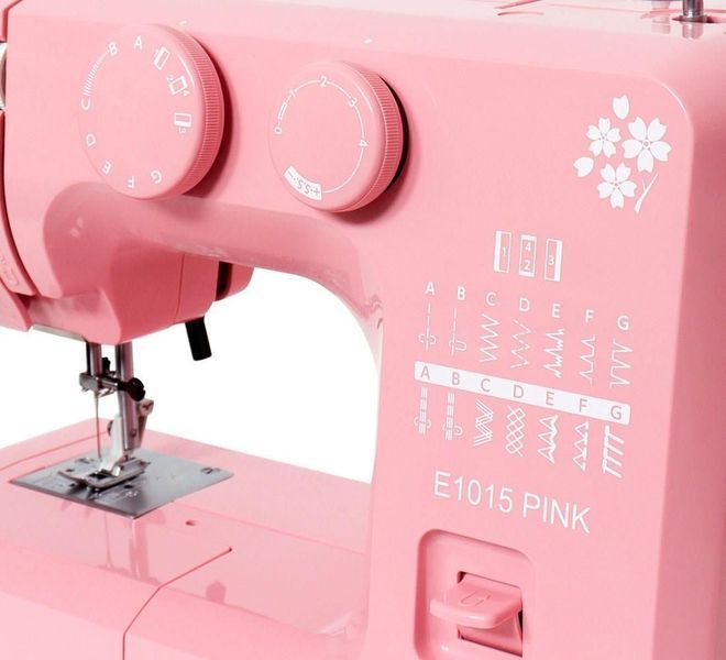 Швейна машинка електромеханічна Janome Juno E1015 Pink 612352 фото