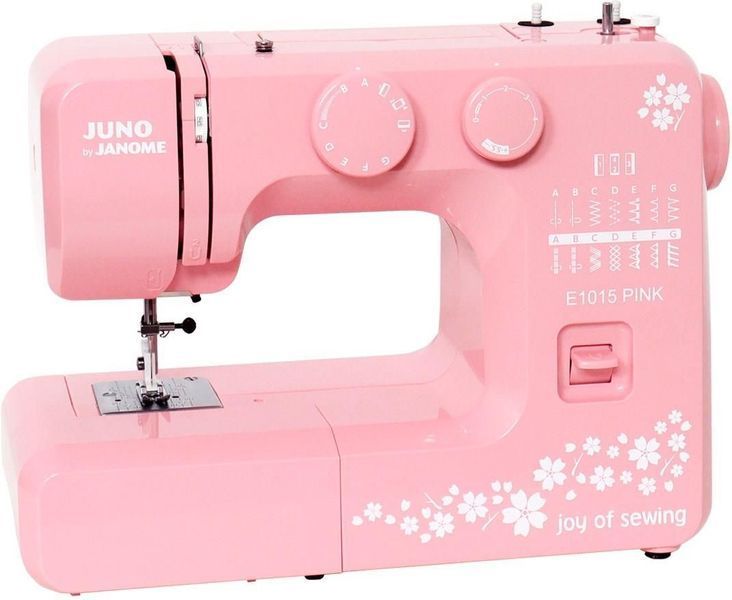 Швейна машинка електромеханічна Janome Juno E1015 Pink 612352 фото