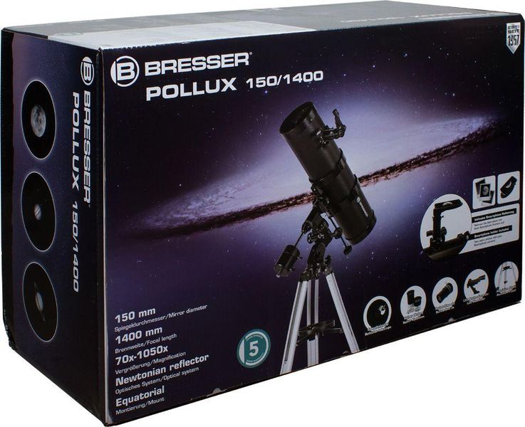 Телескоп Bresser Pollux 150/1400 EQ3 298906 фото