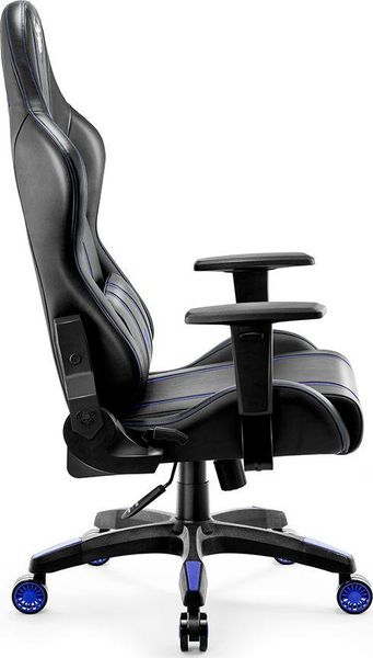 Компьютерное кресло для геймера Diablo Chairs X-One 2.0 Normal Size Black/Blue 312204 фото