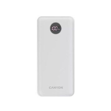 Внешний аккумулятор (павербанк) Canyon PB-2002 20000mAh White (CNE-CPB2002W) 613652 фото