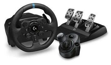 Комплект (кермо, педалі) Logitech G923 SE Shifter Combo (991-000532) 572744 фото