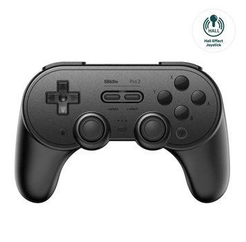 Геймпад 8BitDo Pro 2 Hall Effect Black 572339 фото