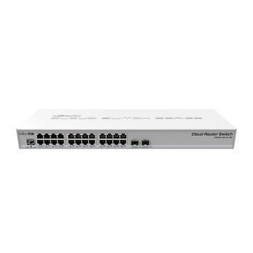 Коммутатор управляемый уровня 3 Mikrotik CRS328-24P-4S+RM 504764 фото