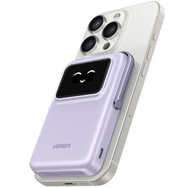 Внешний аккумулятор (павербанк) Ugreen Uno PB572 10000mAh 7,5W Grey (45327) 614101 фото