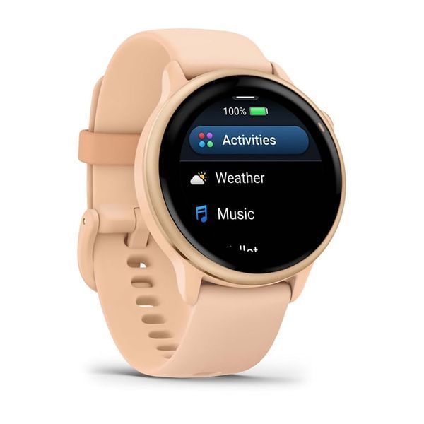 Смарт-годинник Garmin Vivoactive 6 Metallic Pink Dawn with Pink Dawn Band (010-02985-03/43) 613097 фото