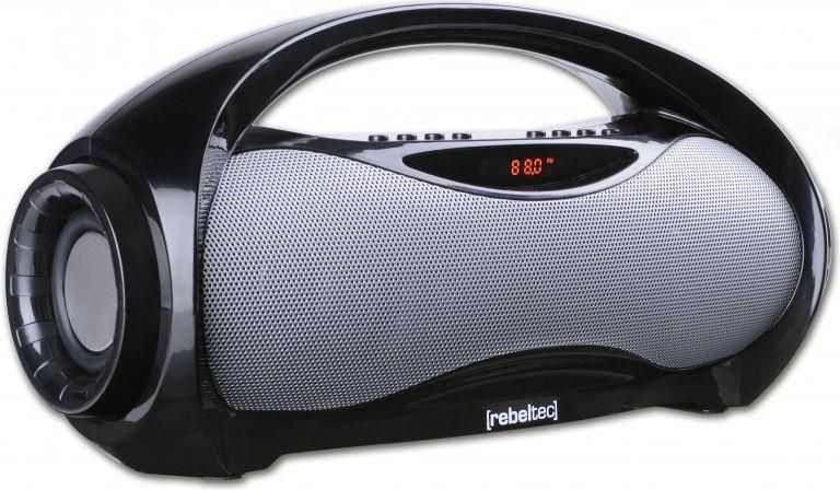 Динамік мобільний Rebeltec SoundBox 320 Black-Silver 155221 фото