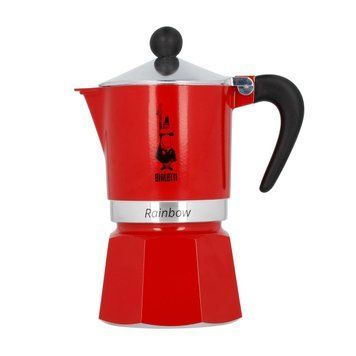 Кавоварка гейзерна Bialetti Rainbow 3tz Red 463080 фото