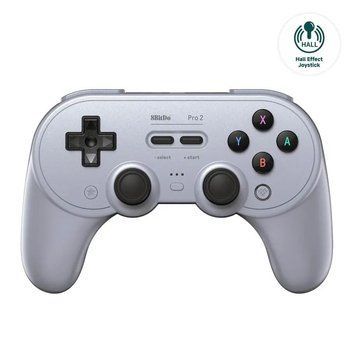 Геймпад 8BitDo Pro 2 Hall Effect Gray 572341 фото