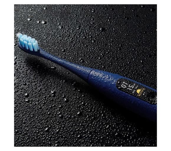 Електрична зубна щітка Oclean X Pro Navy Blue 362189 фото