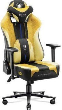 Комп'ютерне крісло для геймера Diablo X-Player 2.0 King Size Dark Sunflower 491123 фото