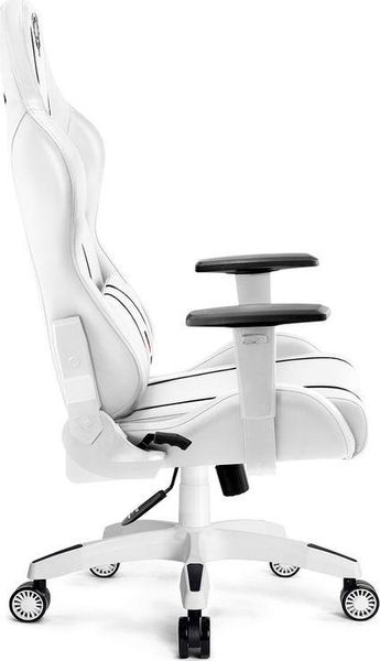 Комп'ютерне крісло для геймера Diablo Chairs X-One 2,0 Normal Size White 346101 фото