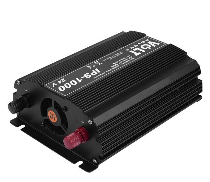 Перетворювач (інвертор) DC-AC Volt Polska IPS 1000 24/230V 700/1000W (3IPS100024) 508203 фото
