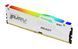 Память для настольных компьютеров Kingston FURY 16 GB DDR5 6000 MHz Beast RGB EXPO White (KF560C36BWEA-16) 478518 фото 1
