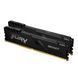 Память для настольных компьютеров Kingston FURY 32 GB (2x16GB) DDR4 3200 MHz Beast Black (KF432C16BBK2/32) 350985 фото 1