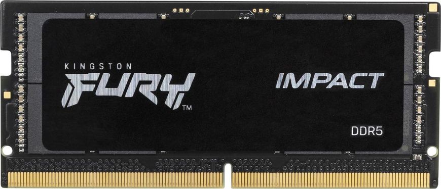 Оперативна пам'ять для ноутбуків Kingston Fury 64 GB (2x32GB) SO-DIMM DDR5 5600 MHz Impact (KF556S40IBK2-64) 478312 фото