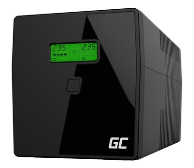 Лінійно-інтерактивний ДБЖ Green Cell UPS03 (1000VA/600W) 316203 фото