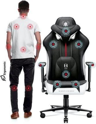 Компьютерное кресло для геймера Diablo X-Player 2.0 Normal Size (L) Size White-Black 443965 фото