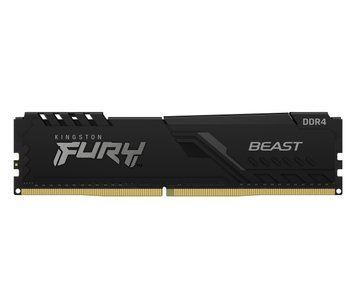 Пам'ять для настільних комп'ютерів Kingston FURY 16 GB DDR4 3600 MHz Beast Black (KF436C18BB/16) 350980ua фото