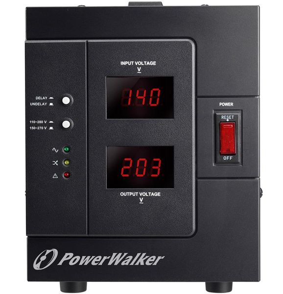 Стабилизатор напряжения PowerWalker AVR 2000 SIV FR (10120314) 286444 фото