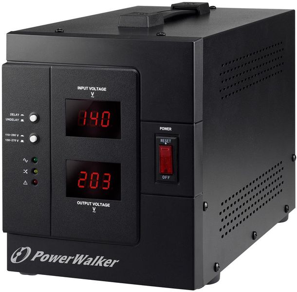 Стабилизатор напряжения PowerWalker AVR 2000 SIV FR (10120314) 286444 фото