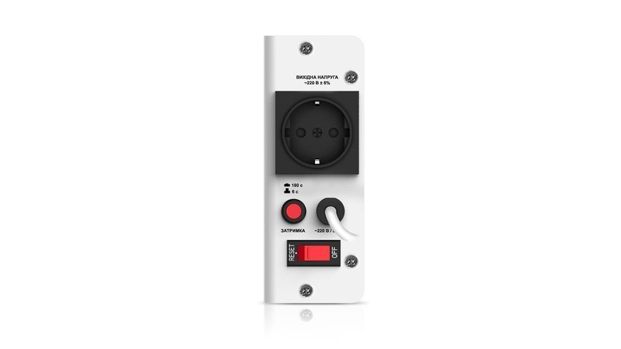 Стабілізатор напруги Real-El Stab Slim-1000 White (EL122400007) 580407ua фото