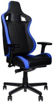 Комп'ютерне крісло для геймера Noblechairs Epic Compact Black/Carbon/Blue (GAGC240) 492683 фото