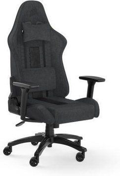 Комп'ютерне крісло для геймера Corsair TC100 Relaxed Black-Gray (CF-9010052-WW) 491116 фото