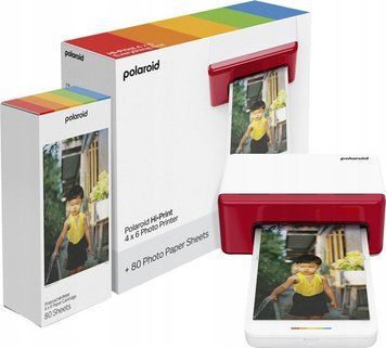 Фотокамера мгновенной печати Polaroid Hi-Print 4x6 E-box White (6553) 599535 фото