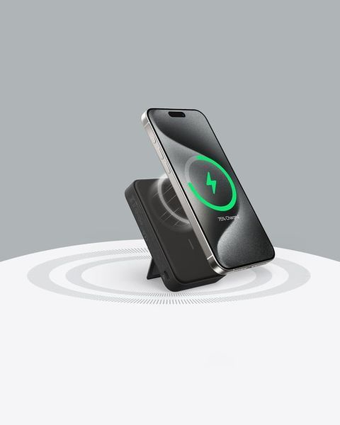 Зовнішній акумулятор (павербанк) Anker MagGo 10K 10000mAh 15W Qi2 Black (A1654P11) 613548 фото