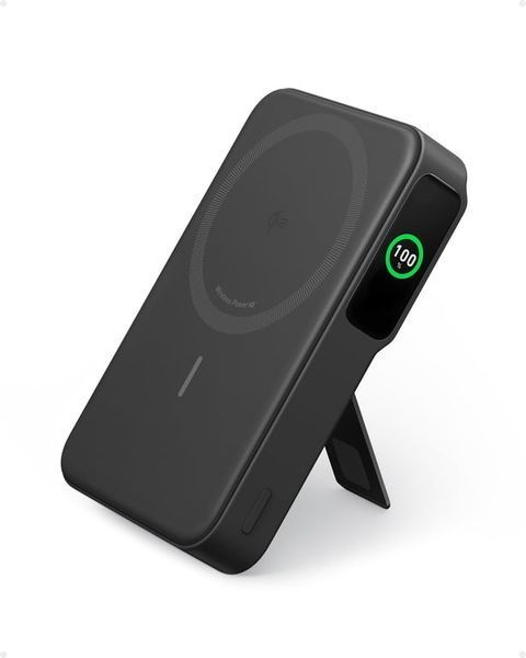 Зовнішній акумулятор (павербанк) Anker MagGo 10K 10000mAh 15W Qi2 Black (A1654P11) 613548 фото