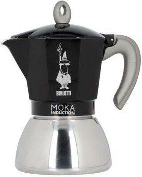 Кавоварка гейзерна Bialetti Moka Induction 6 TZ black 289049 фото