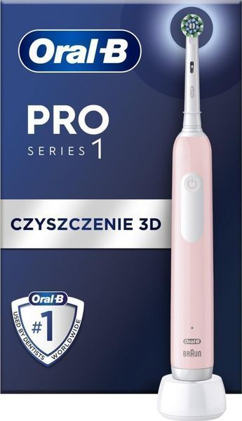 Електрична зубна щітка Oral-B Pro Series 1 CrossAction Pink 556792 фото