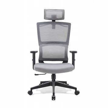 Комп'ютерне крісло Black Point Oribu Mesh Grey 572752 фото