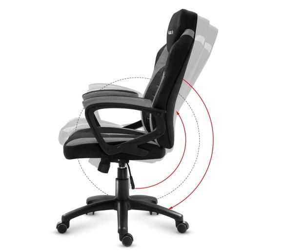 Компьютерное кресло для геймера Huzaro Force 2.5 black-grey Mesh 355682 фото