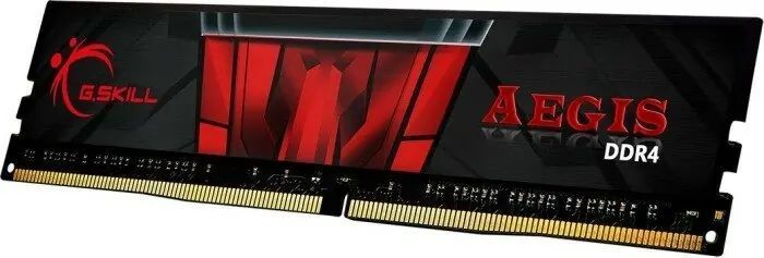 Пам'ять для настільних комп'ютерів G.Skill 32 GB (2x16GB) DDR4 2666 MHz Aegis (F4-2666C19D-32GIS) 338501 фото