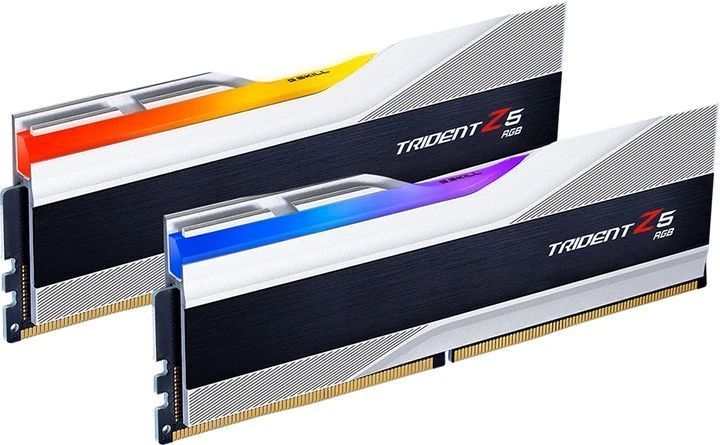 Пам'ять для настільних комп'ютерів G.Skill 32 GB (2x16GB) DDR5 6000 MHz Trident Z5 RGB Silver (F5-6000J3636F16GX2-TZ5RS) 363908ua фото