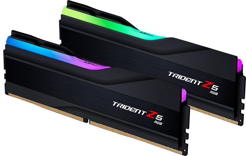 Память для настольных компьютеров G.Skill 64 GB (2x32GB) DDR5 6400 MHz Trident Z5 RGB (F5-6400J3239G32GX2-TZ5RK) 458391 фото