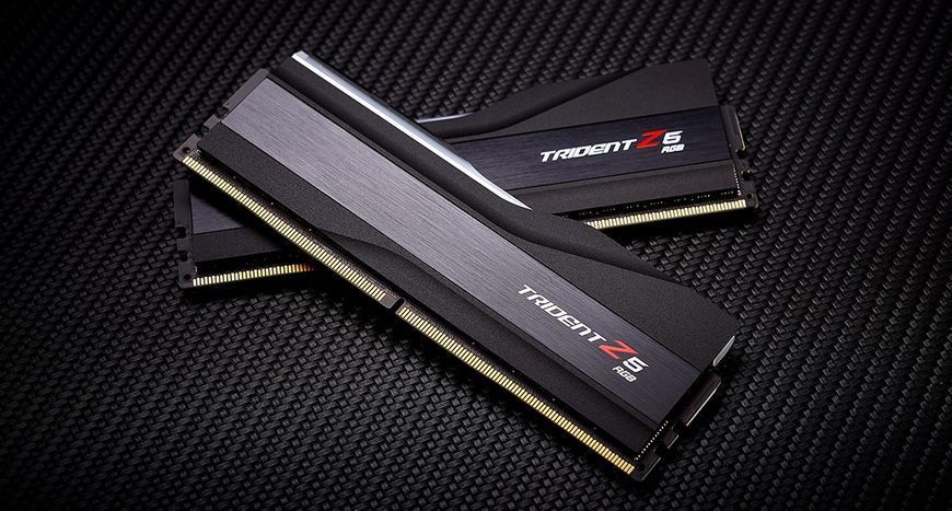 Память для настольных компьютеров G.Skill 64 GB (2x32GB) DDR5 6400 MHz Trident Z5 RGB (F5-6400J3239G32GX2-TZ5RK) 458391 фото