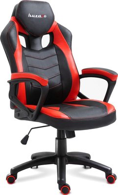 Комп'ютерне крісло для геймера Huzaro Force 2,5 black-red 334244 фото