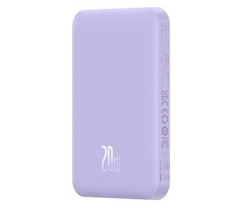Внешний аккумулятор (павербанк) Baseus Magnetic Mini 5000mAh 20W Purple (P10022107513-00) 612955 фото